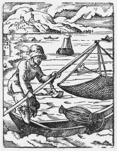 The Fisherman by Jost Amman